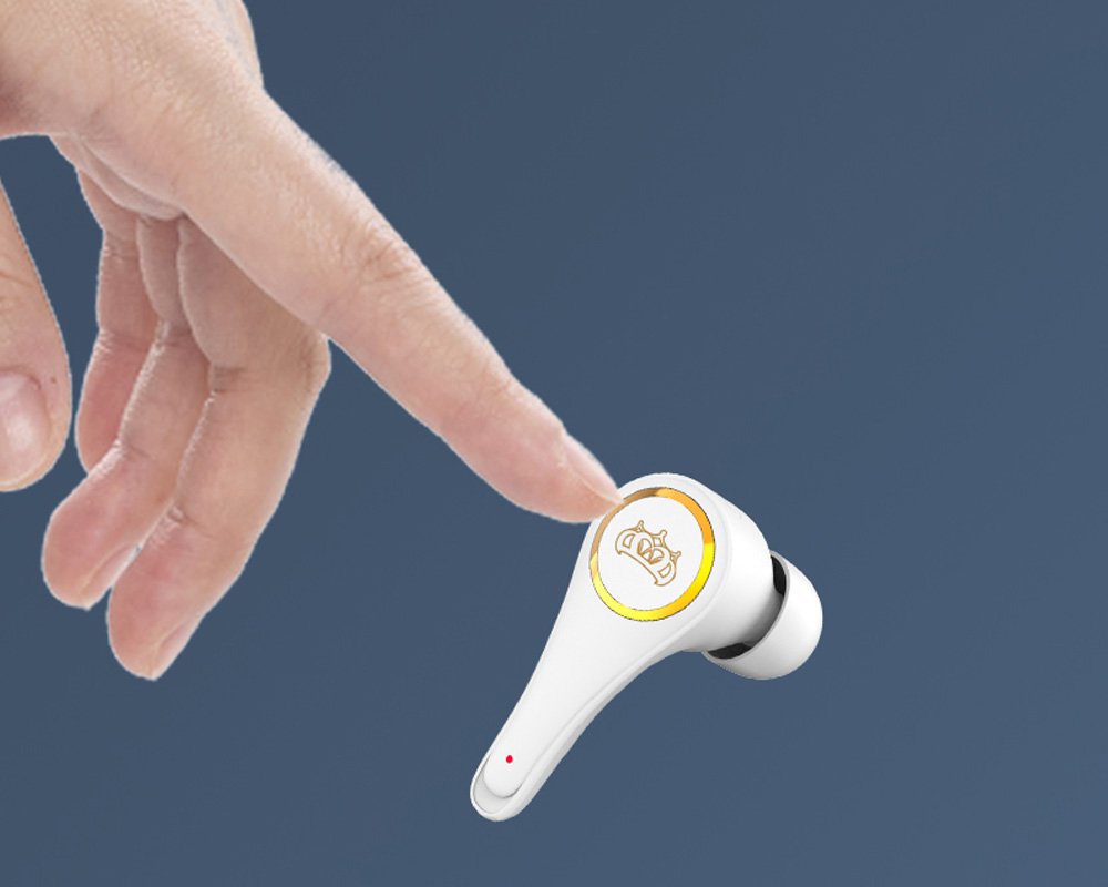 Controlo de toque, operação de uma tecla