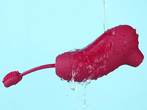 Estimulador de clítoris, vibrador e sucção