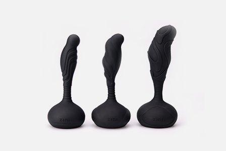 Plug anal saliente de silicone